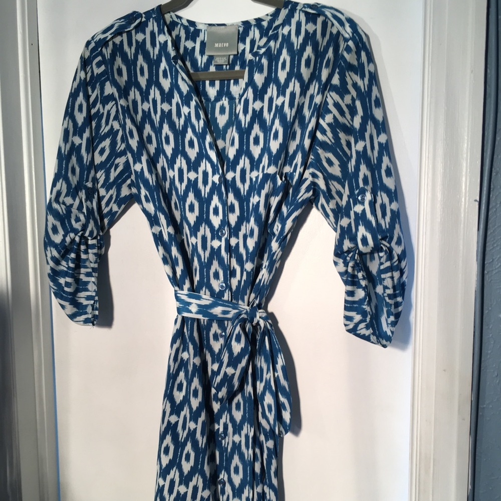Maeve ikat printed dress